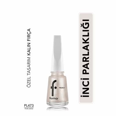 Flormar Pearly Oje No: 473Pearl Beige