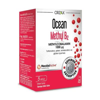 Ocean Methyl B12 Sprey 1000 Mcg 5 ml