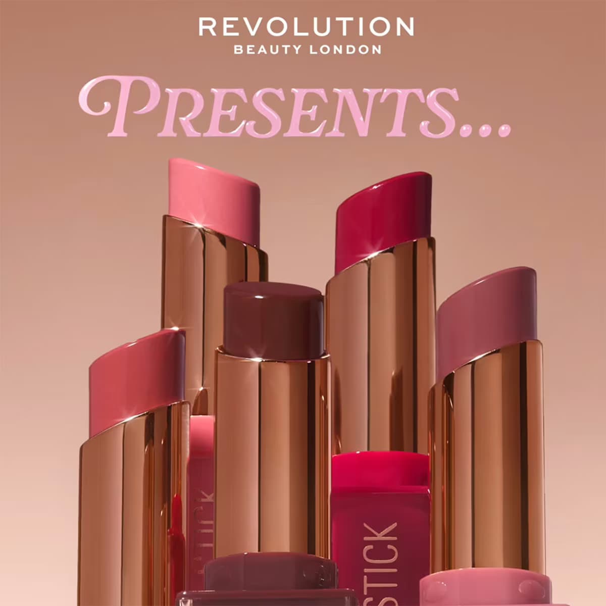 Revolution Pout Lip Gloss Stick Sour Berry 4