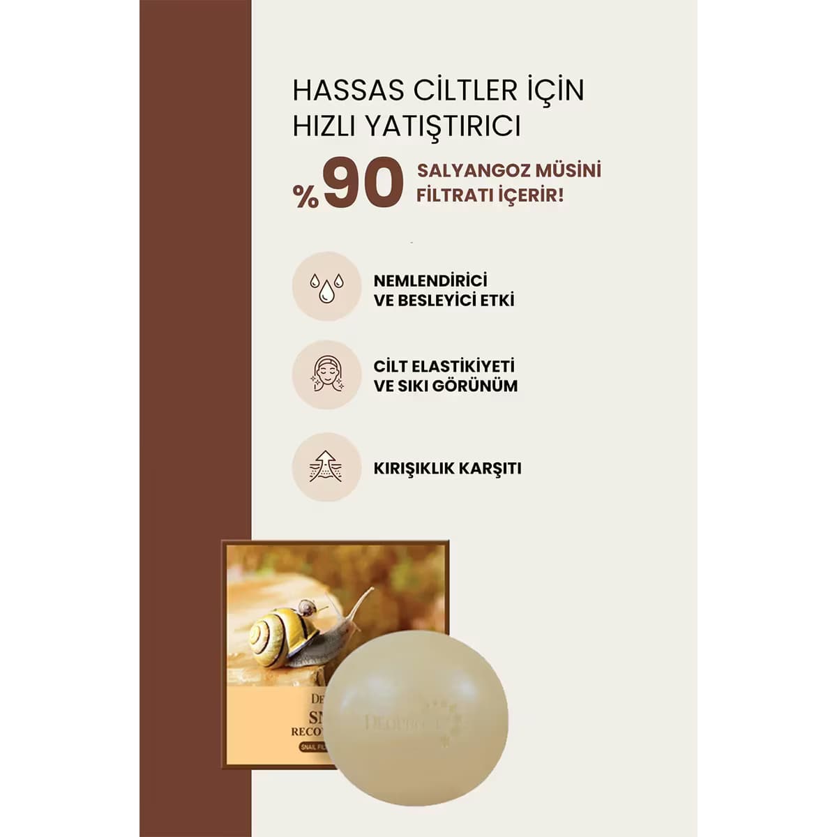 Deoproce Kore Snail Sabun 100 g 2
