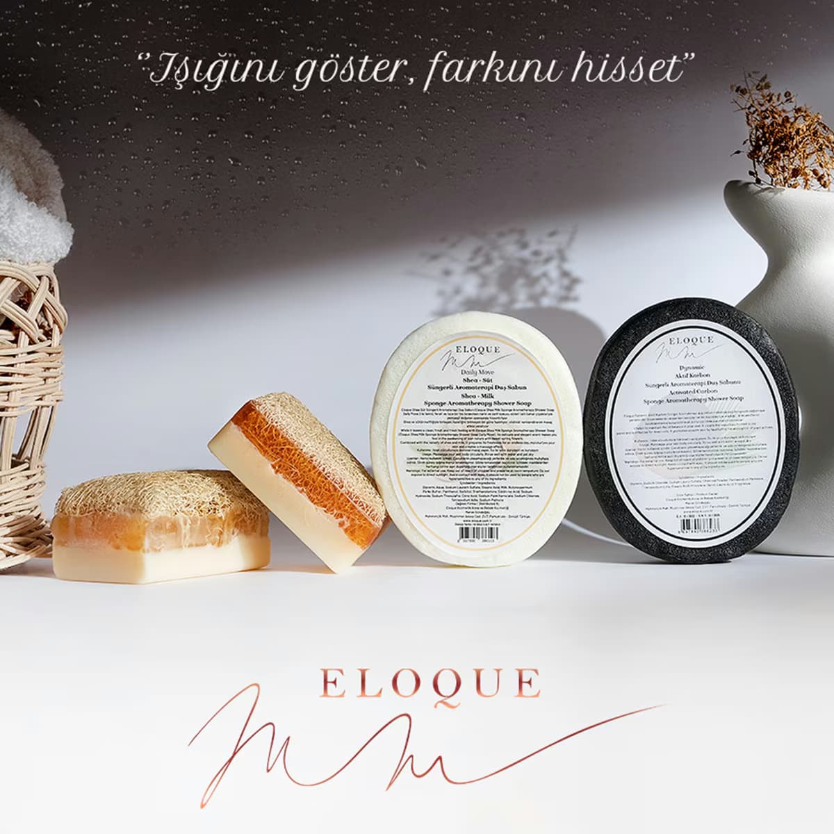 Eloque Katı Sabun Shea&Süt Daily Move 135 g 3