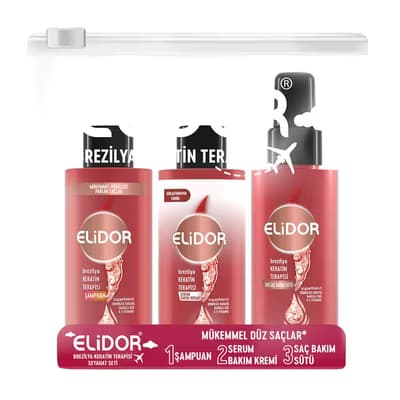 Elidor Keratin Saç Bakım Seti Seyahat Boy