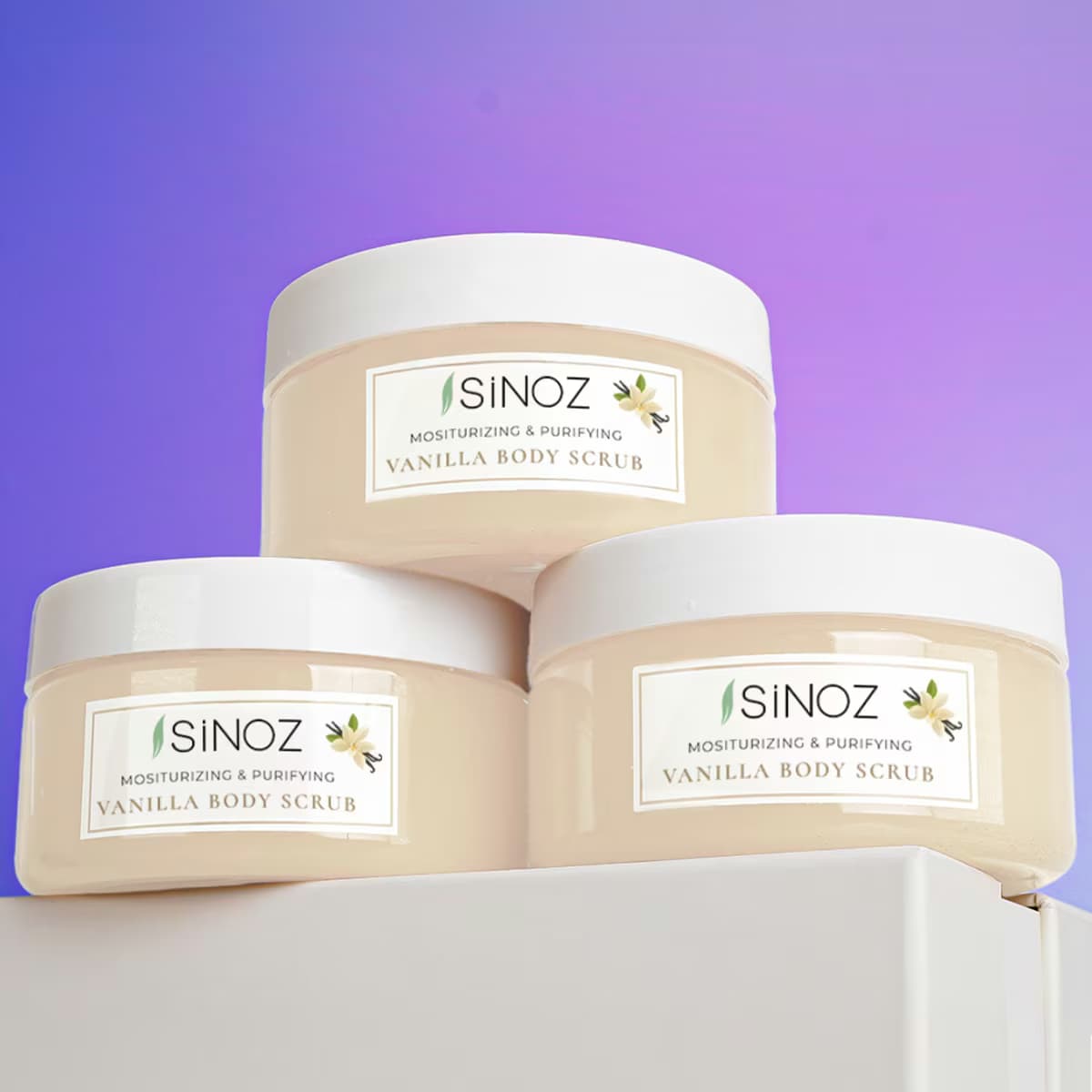 Sinoz Vanilya Vücut Peelingi 300 ml 5