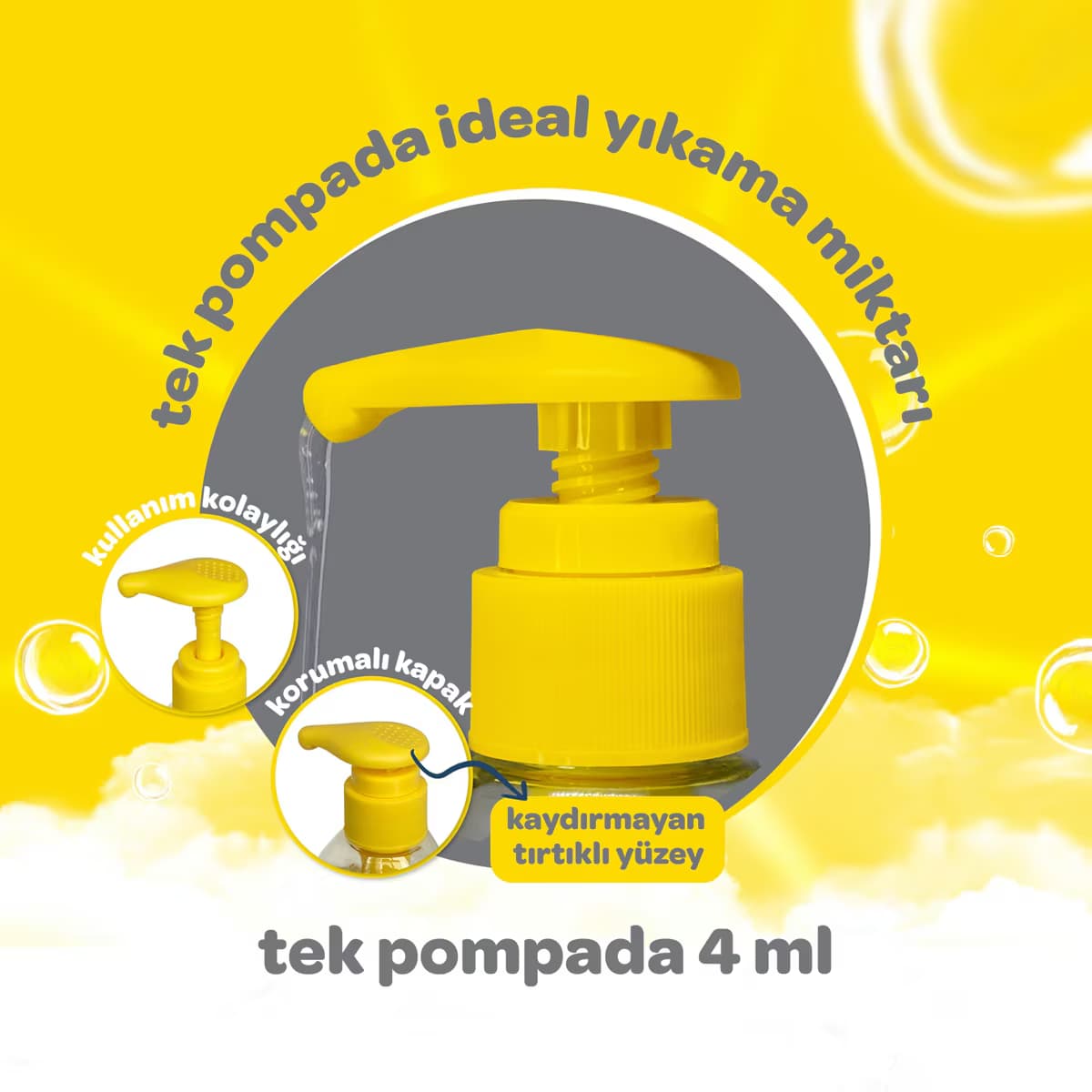 Dalin Pompalı Bebek Şampuanı 500 ml 3