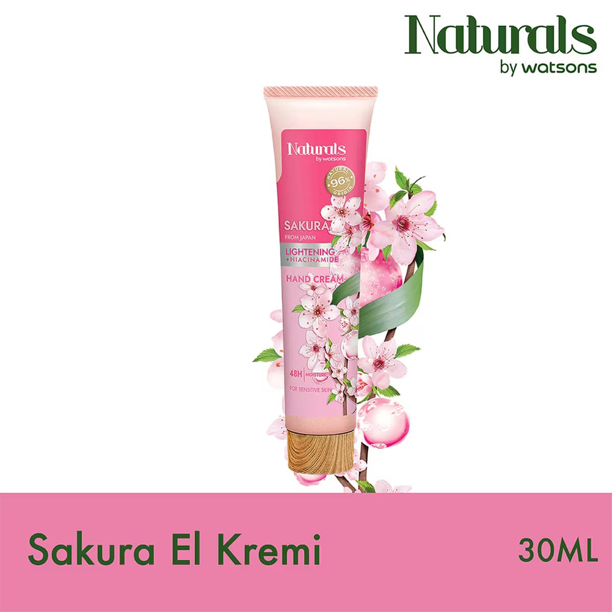 Naturals By Watsons Sakura El Kremi 30 ml 4
