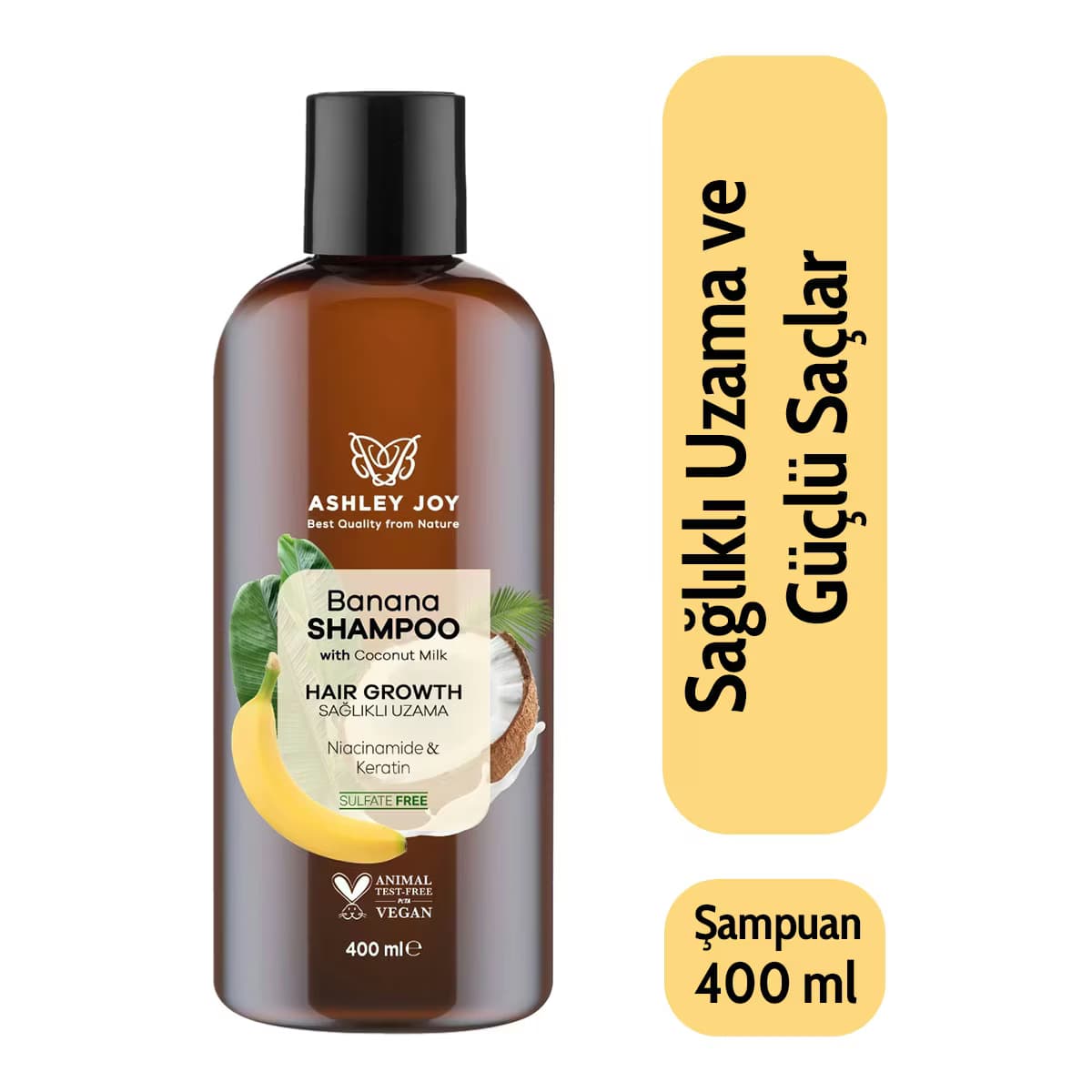 Ashley Joy Banana Şampuan 400 ml 3