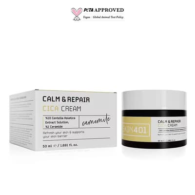 Skin401 Yatıştırıcı ve Onarıcı Cica Krem 50 ml