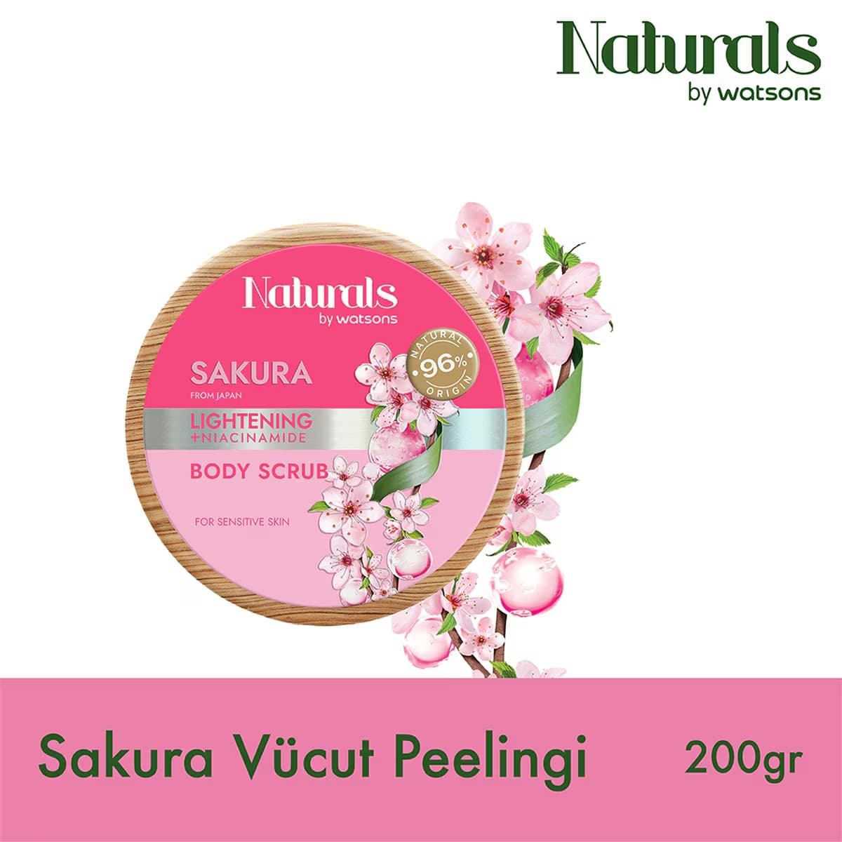 Naturals By Watsons Sakura Vücut Scrub 200 g