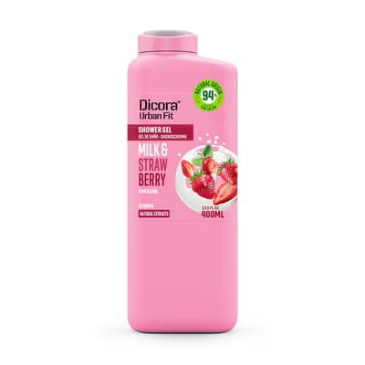 Dicora Urban Fit Duş Jeli Çilek&Süt 400 ml
