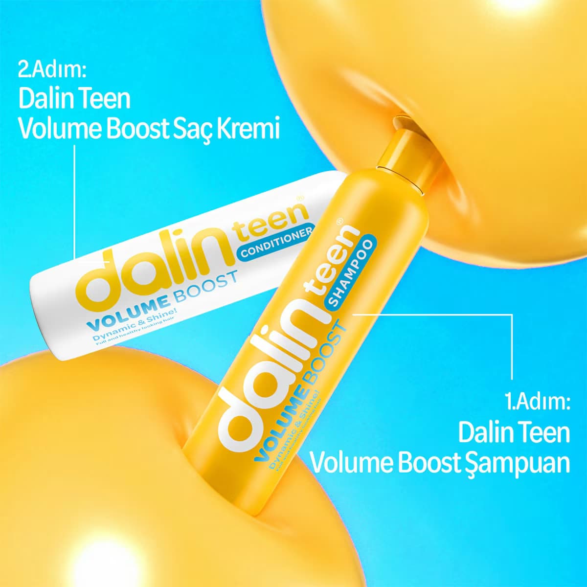 Dalin Teen Volume Boost Saç Kremi 190 ml 4