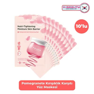 Frudia Pomegranate Besleyici Maske 10'lu