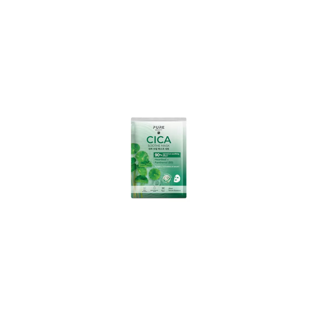 Pure Beauty Cica Soothe Maske 20 ml 4