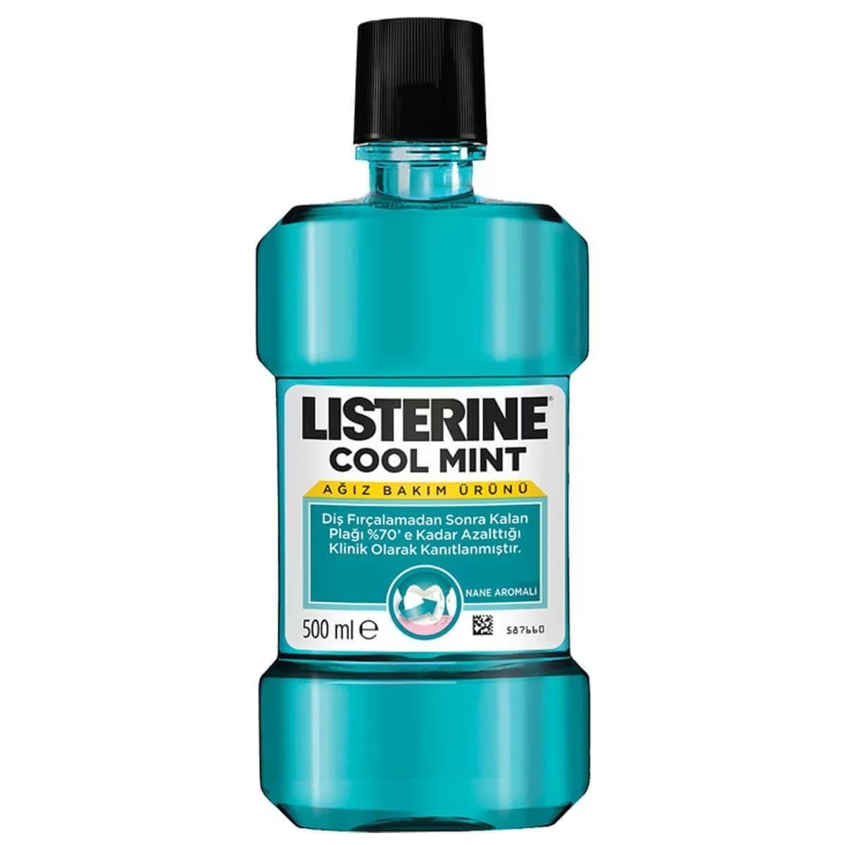 Listerine Cool Mint Ağız Suyu 500 ml 2