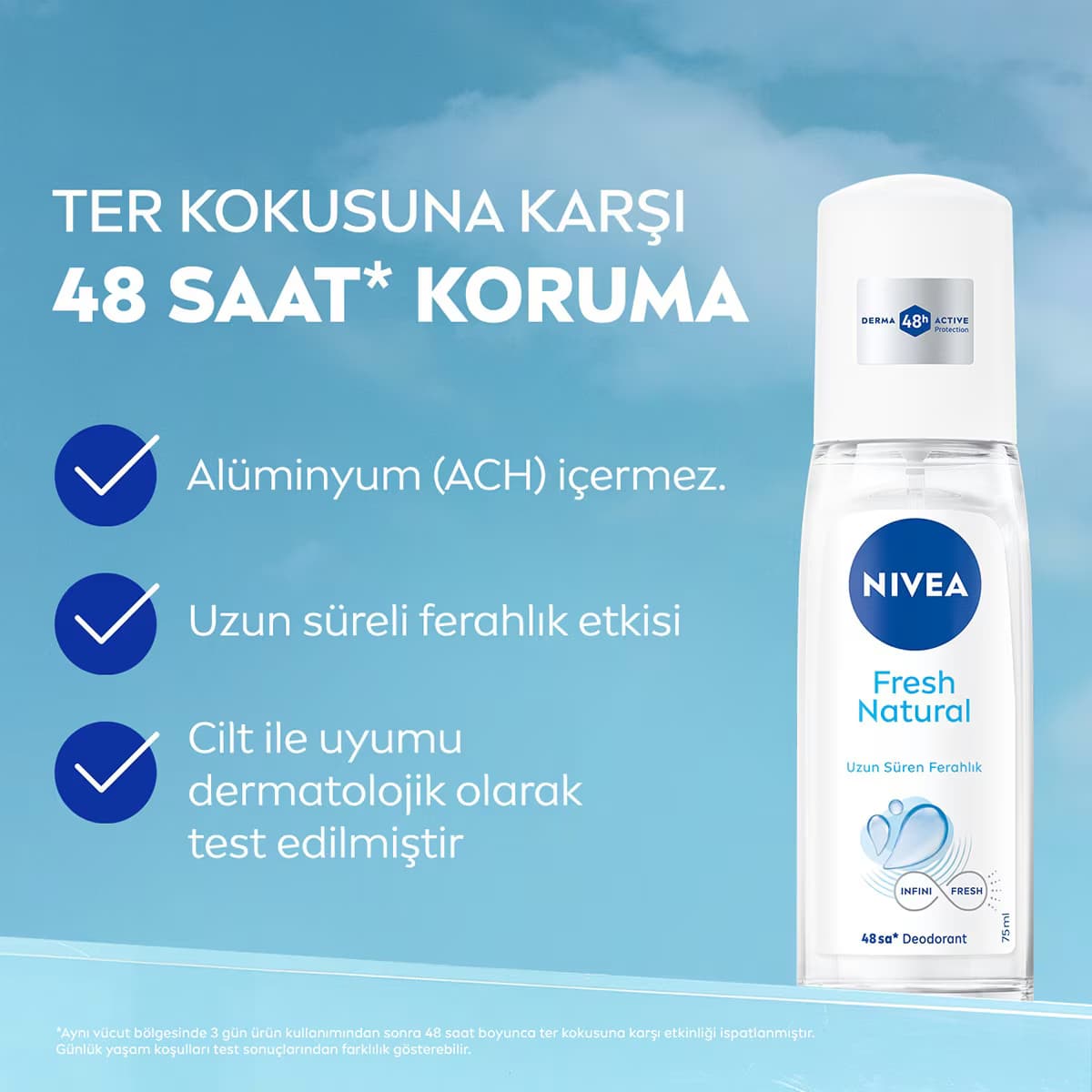 Nivea Fresh Pump 75 ml 3