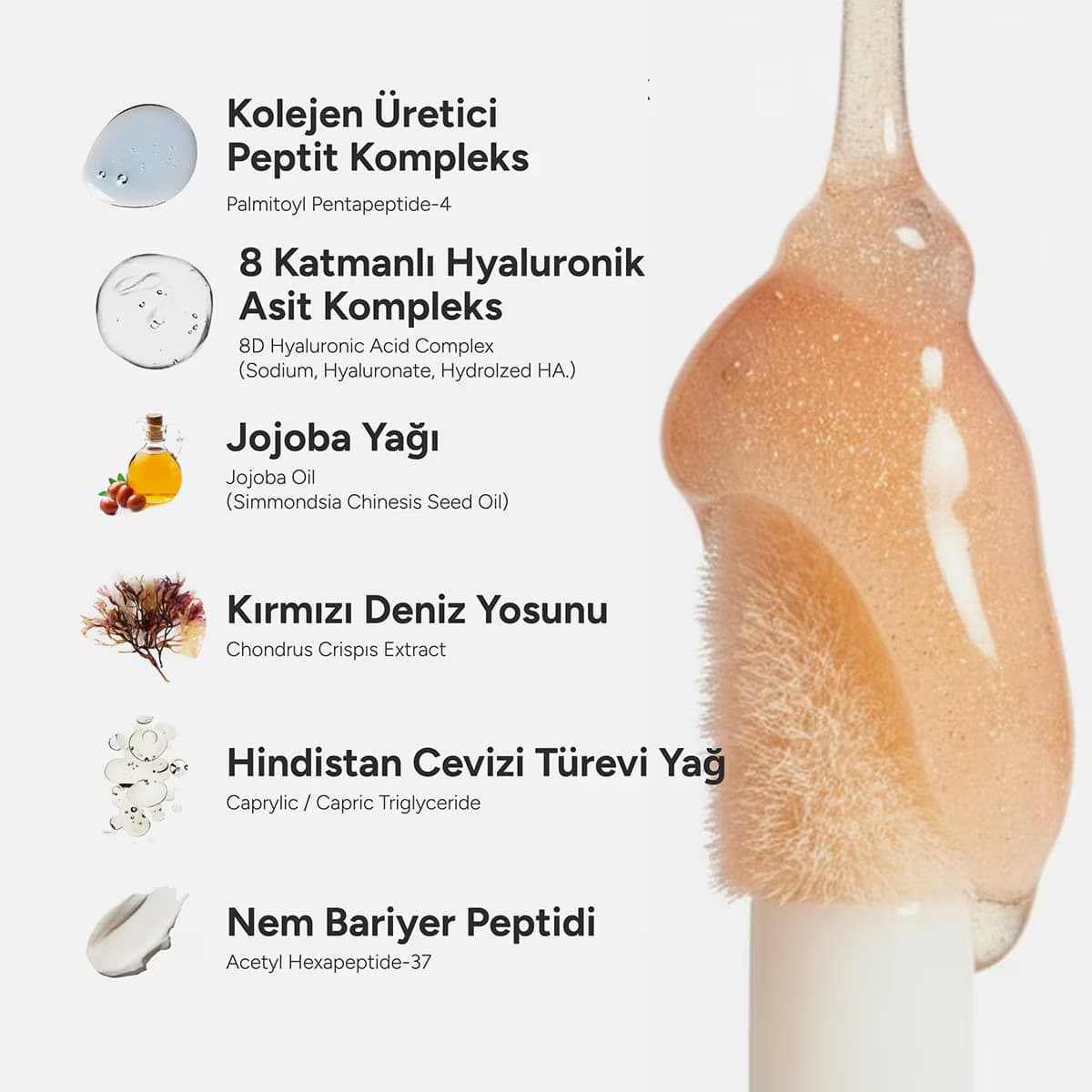 La Faé  Lip Peptide Oil Golden Nude 2