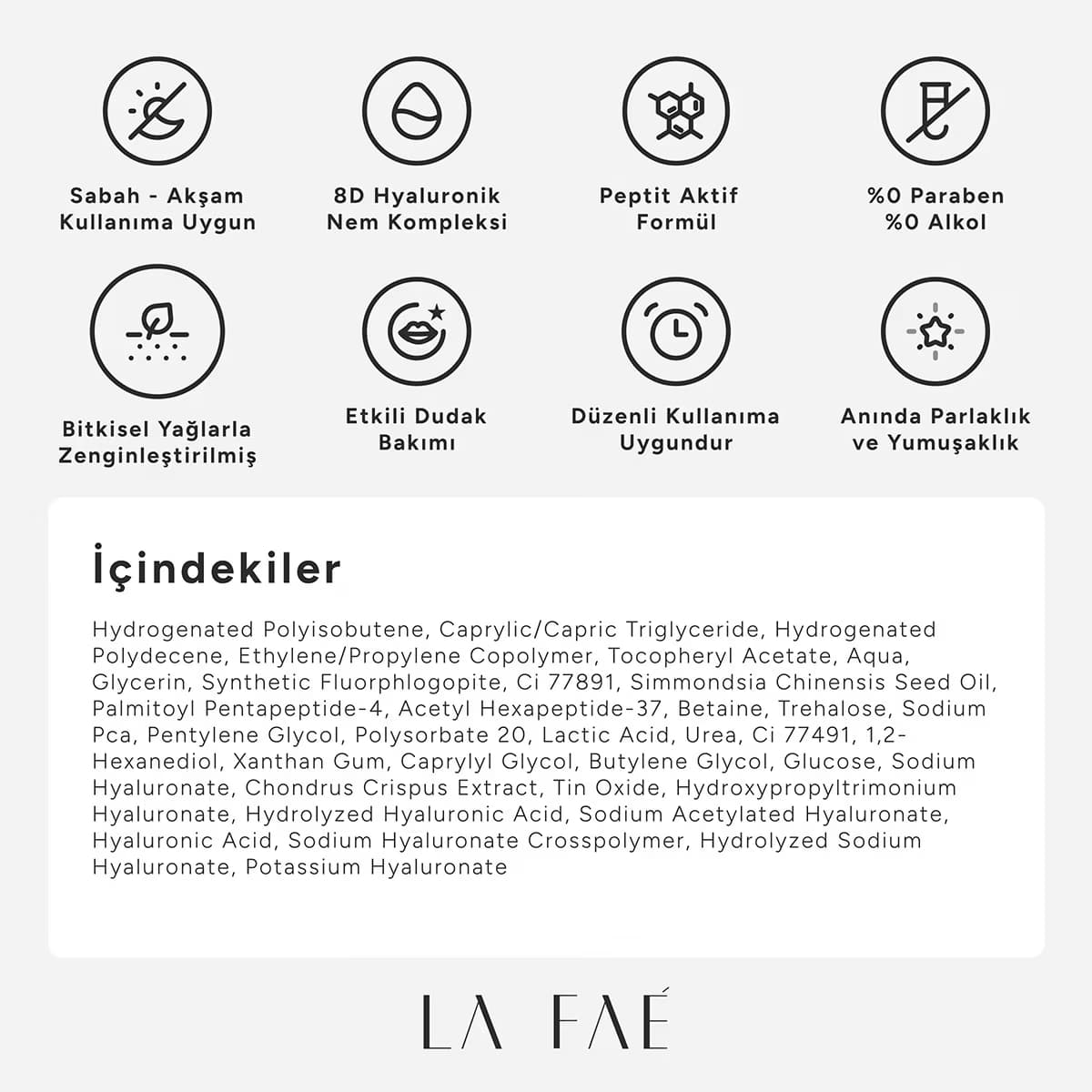 La Faé  Lip Peptide Oil Golden Nude 5
