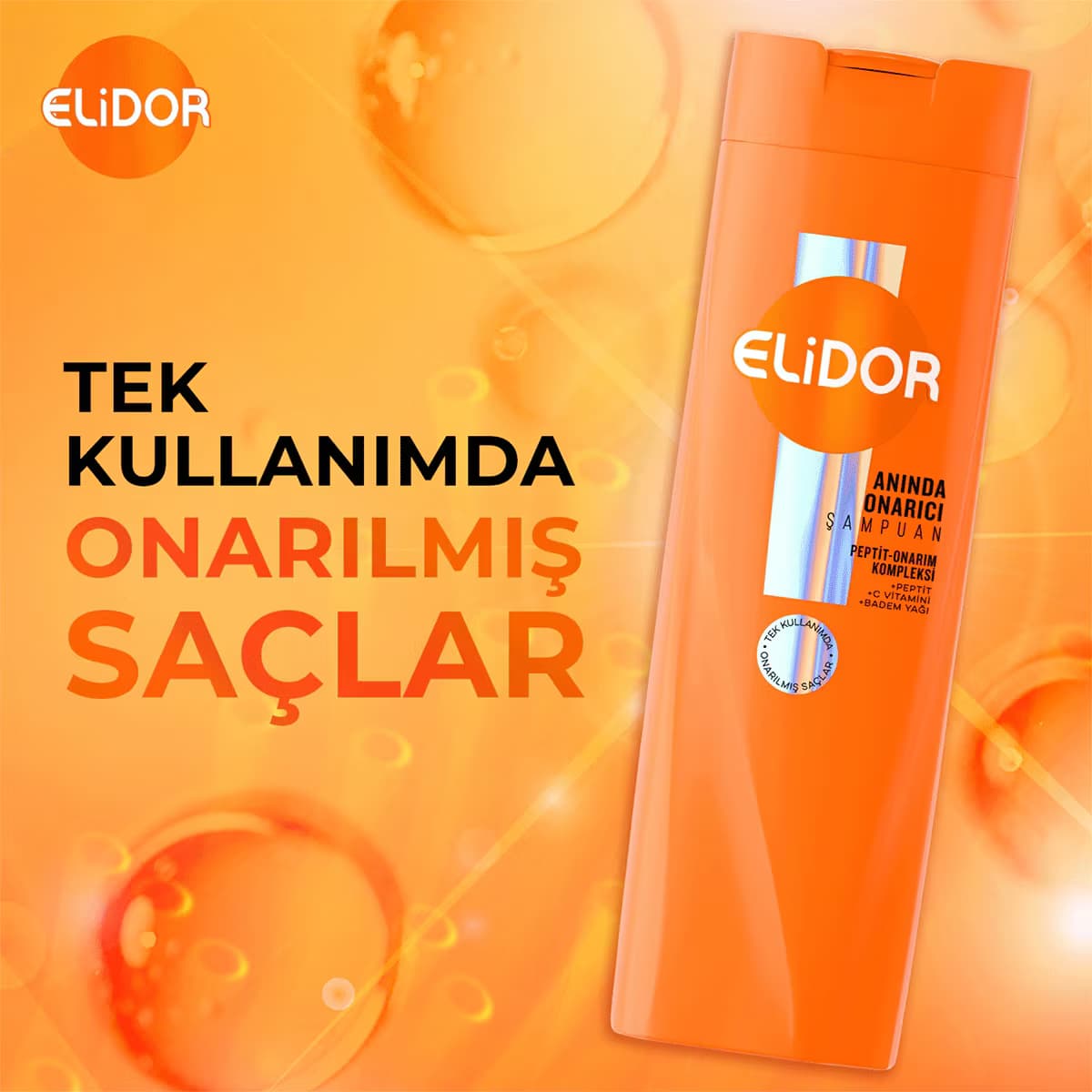 Elidor Şampuan Onarıcı Bakım 325 ml 3