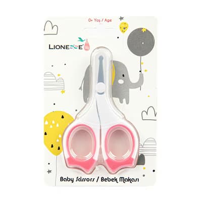 Lionesse Bebek Yuvarlak Uçlu Makas