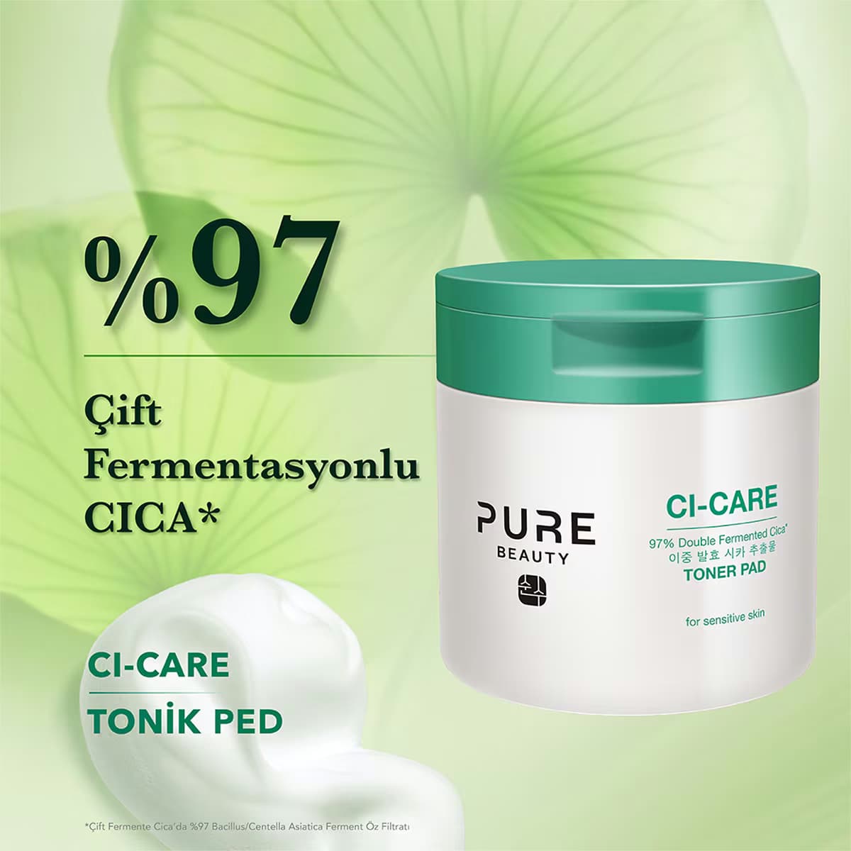 Pure Beauty Ci-Care Tonik Ped 60'lı 2