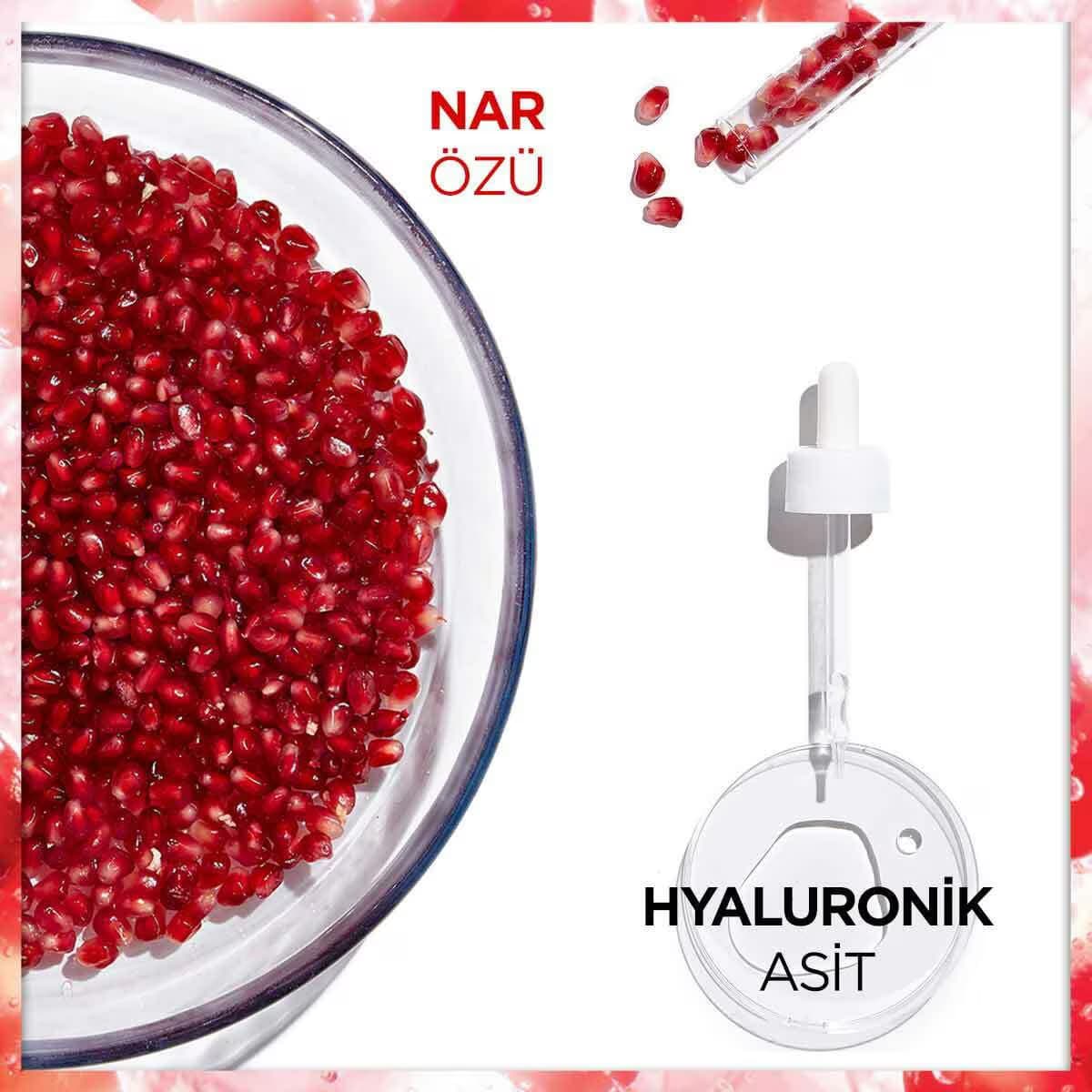 Garnier Nem Bombası Kağıt Maske Nar Özü 2