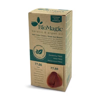 Biomagic Saç Boyası Tarçın No: 77.66