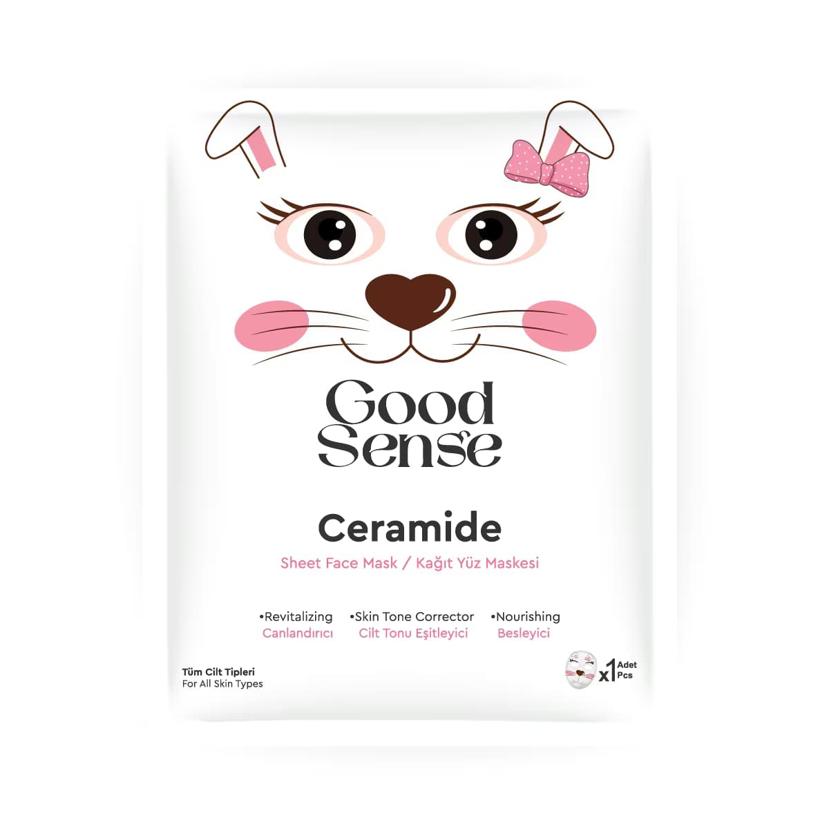 Good Sense Rabbit Ceramide Kağıt Yüz Maskesi