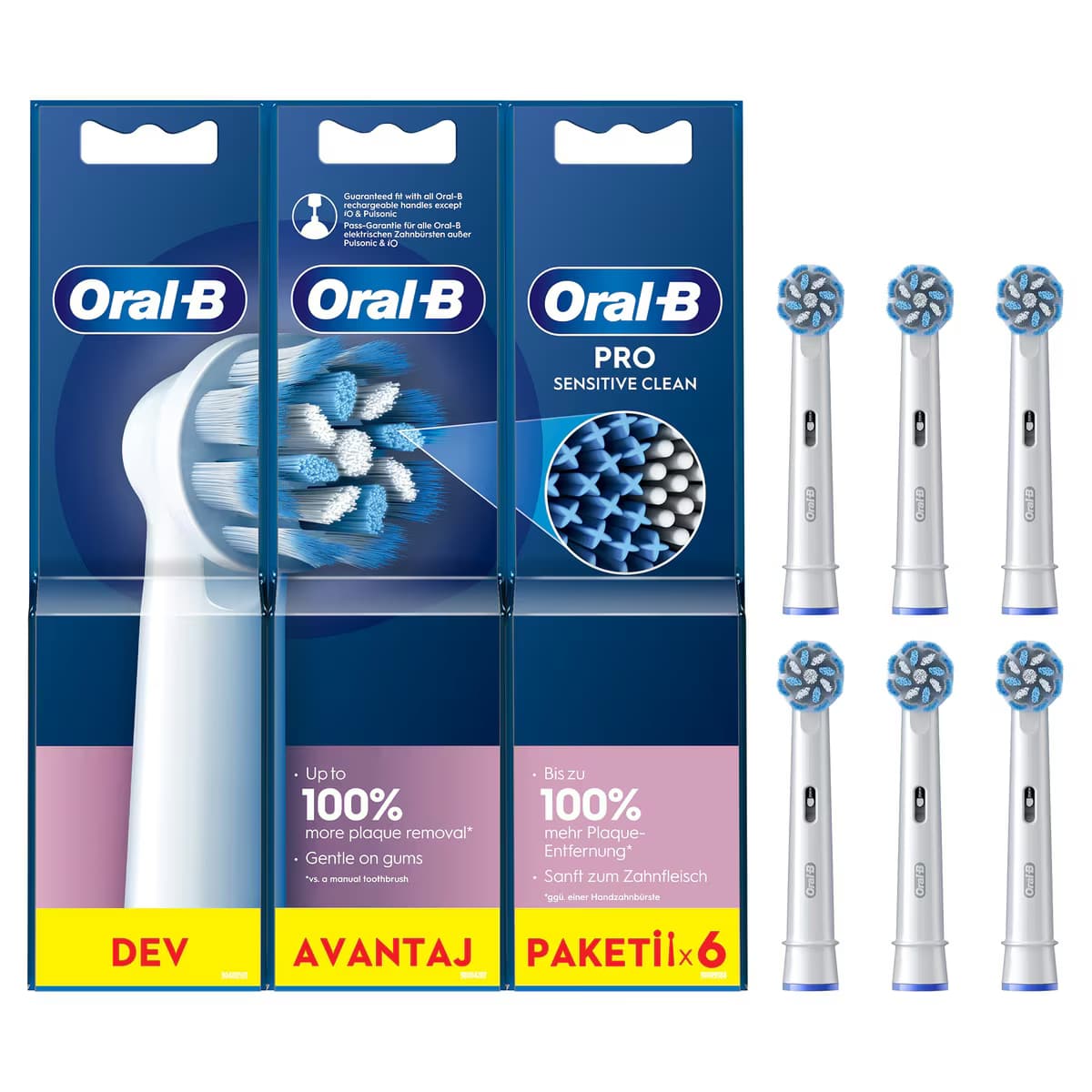 Oral-B Sensıtıve Yedek Başlık 6'lı 2