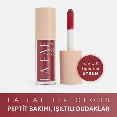 La Faé Lip Peptide Gloss Cosmic Grape