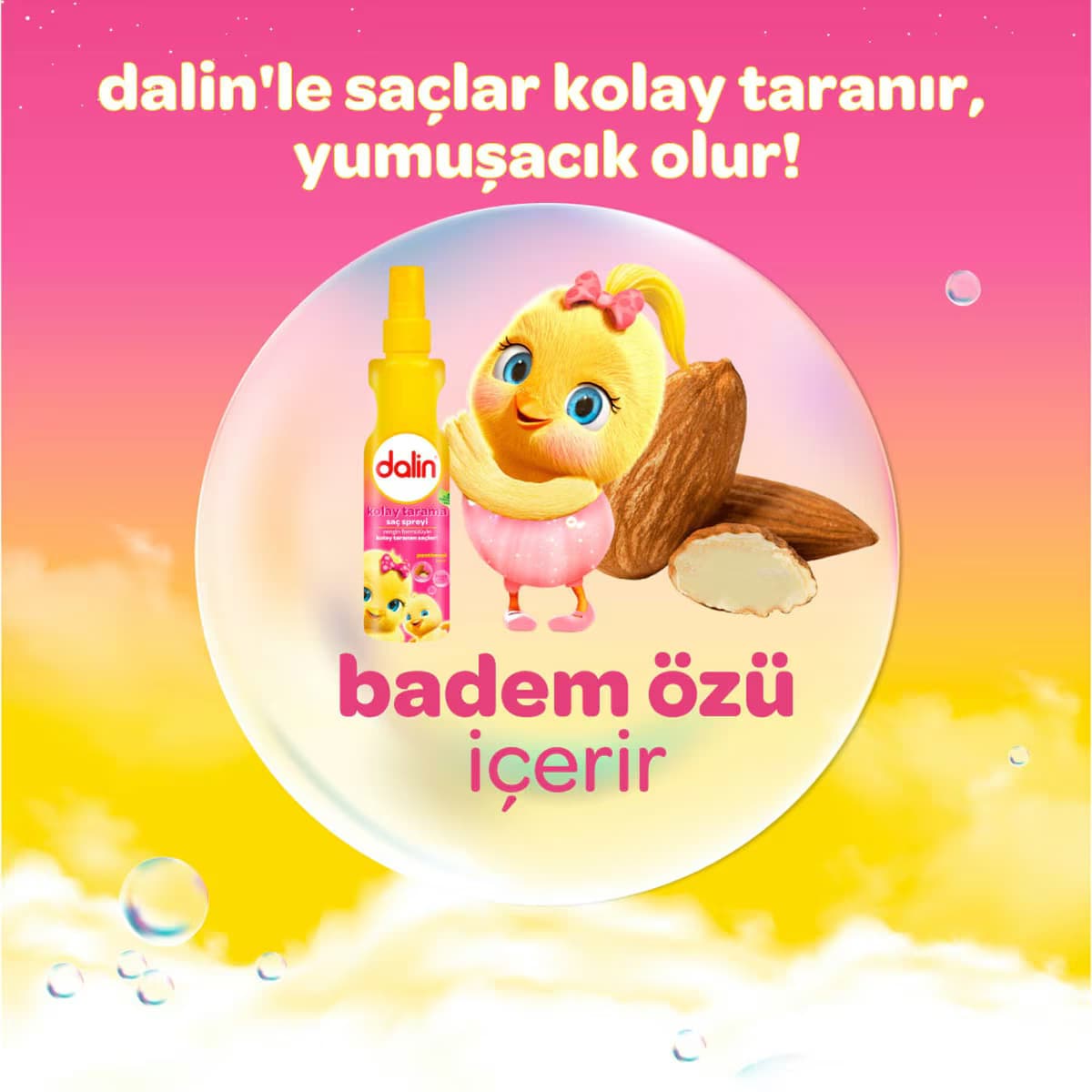 Dalin Kids Kolay Tarama Spreyi 200 ml 2