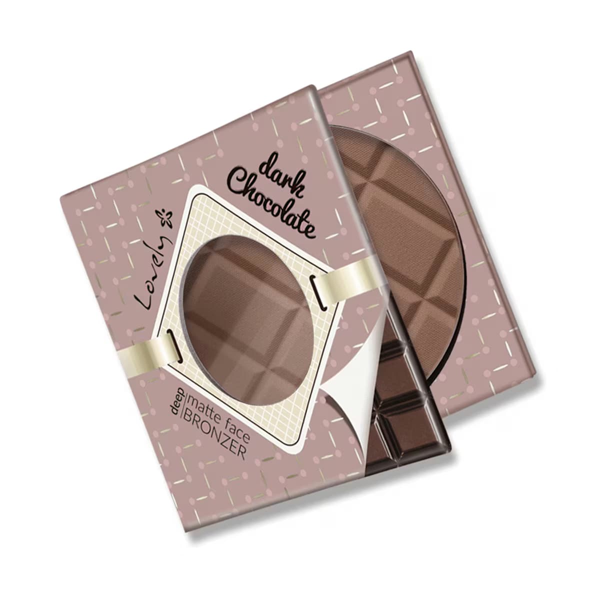 Lovely Chocolate Bronzer Pudra Dark 3
