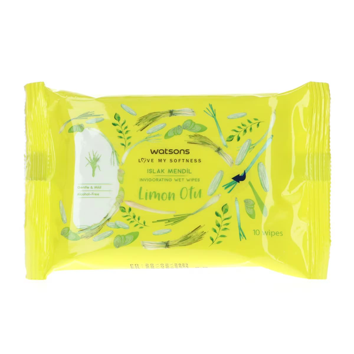 Watsons Islak Mendil Limon Otlu 3x10 Adet 3