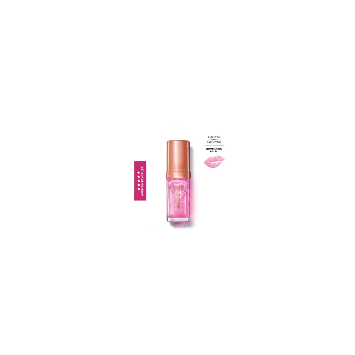 Avon True Dudak Bakım Yağı Shimmering Petal 5
