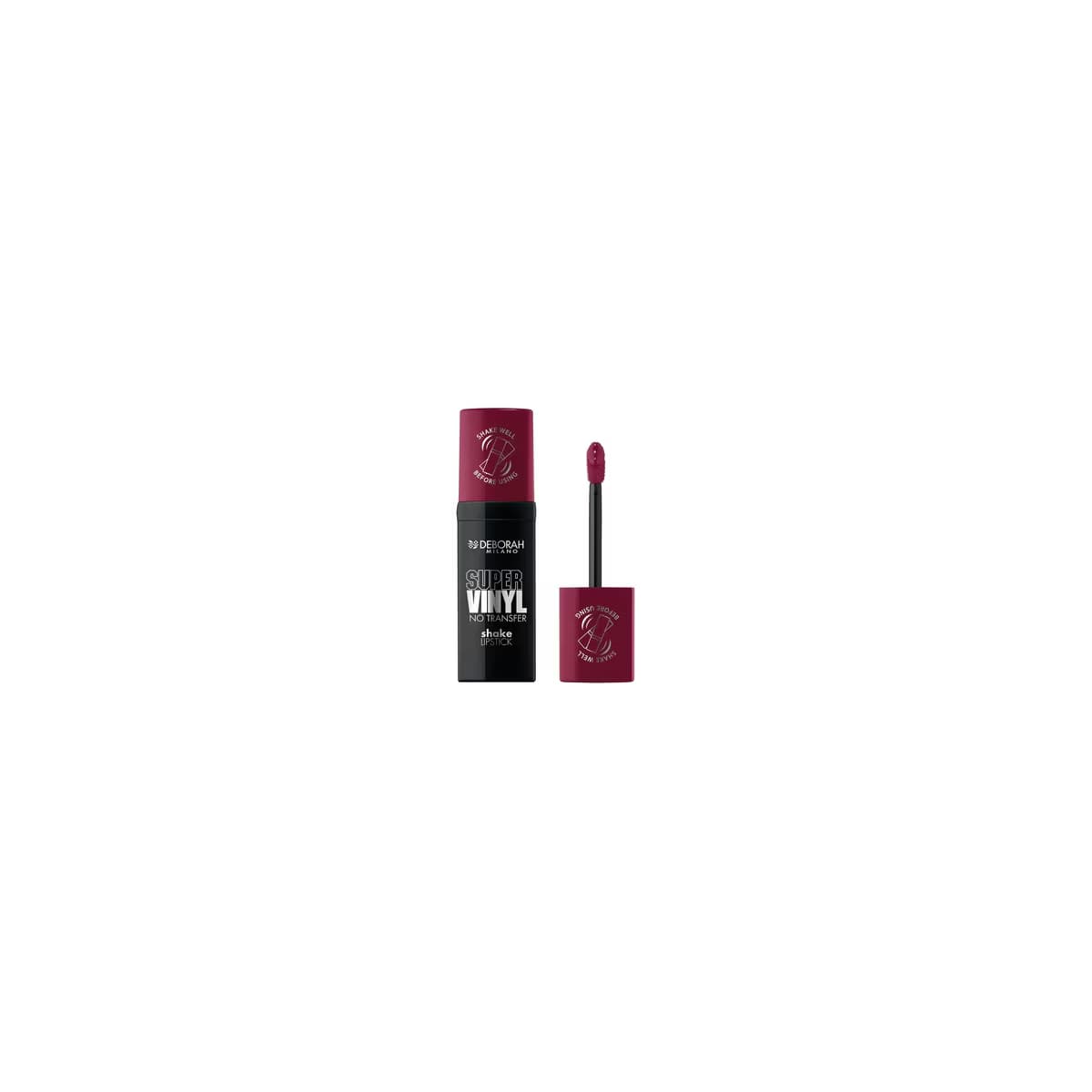Deborah Super Vinyl Shake Ruj 06 Burgundy 4