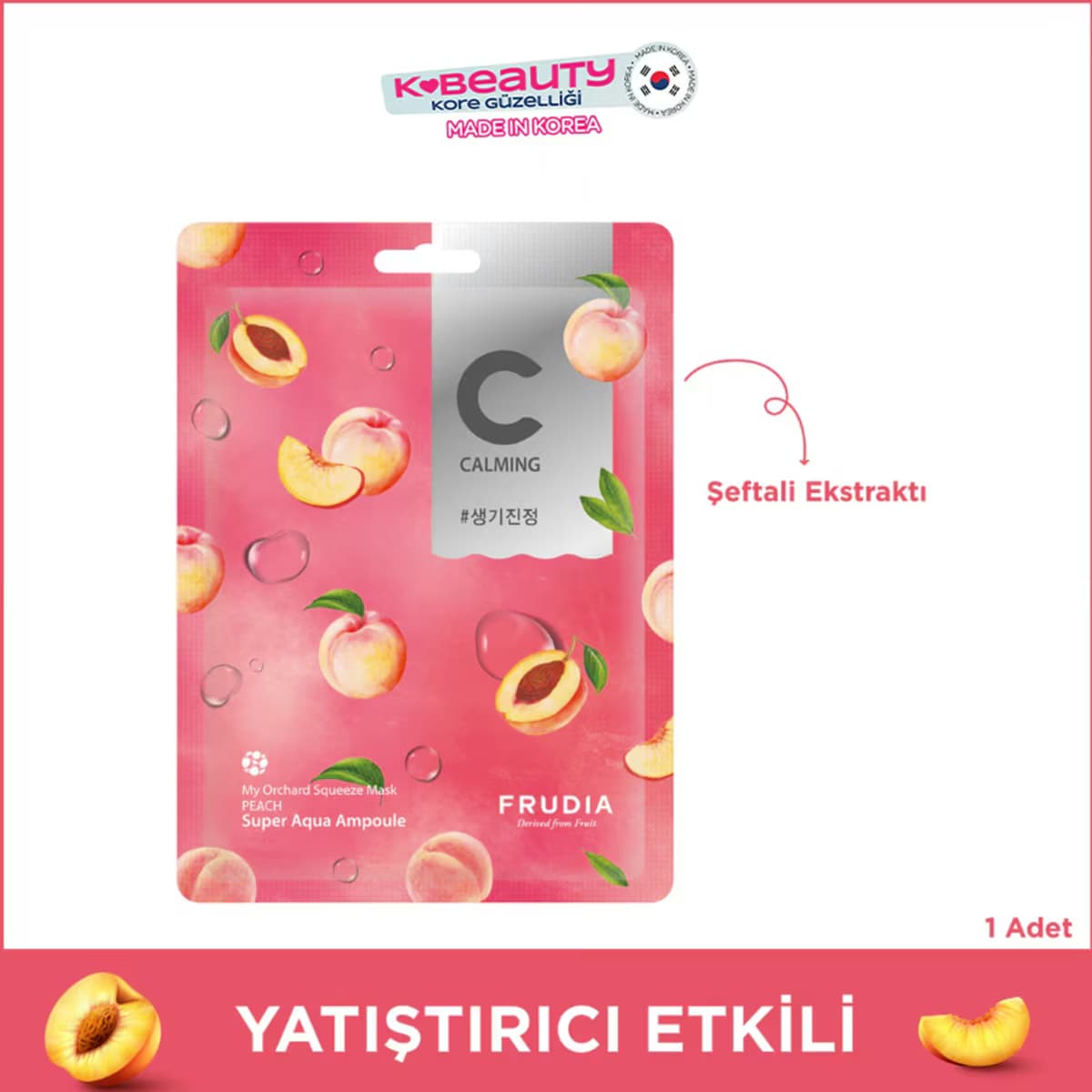 Frudia My Orchard Maske Şeftali 1 Adet 2