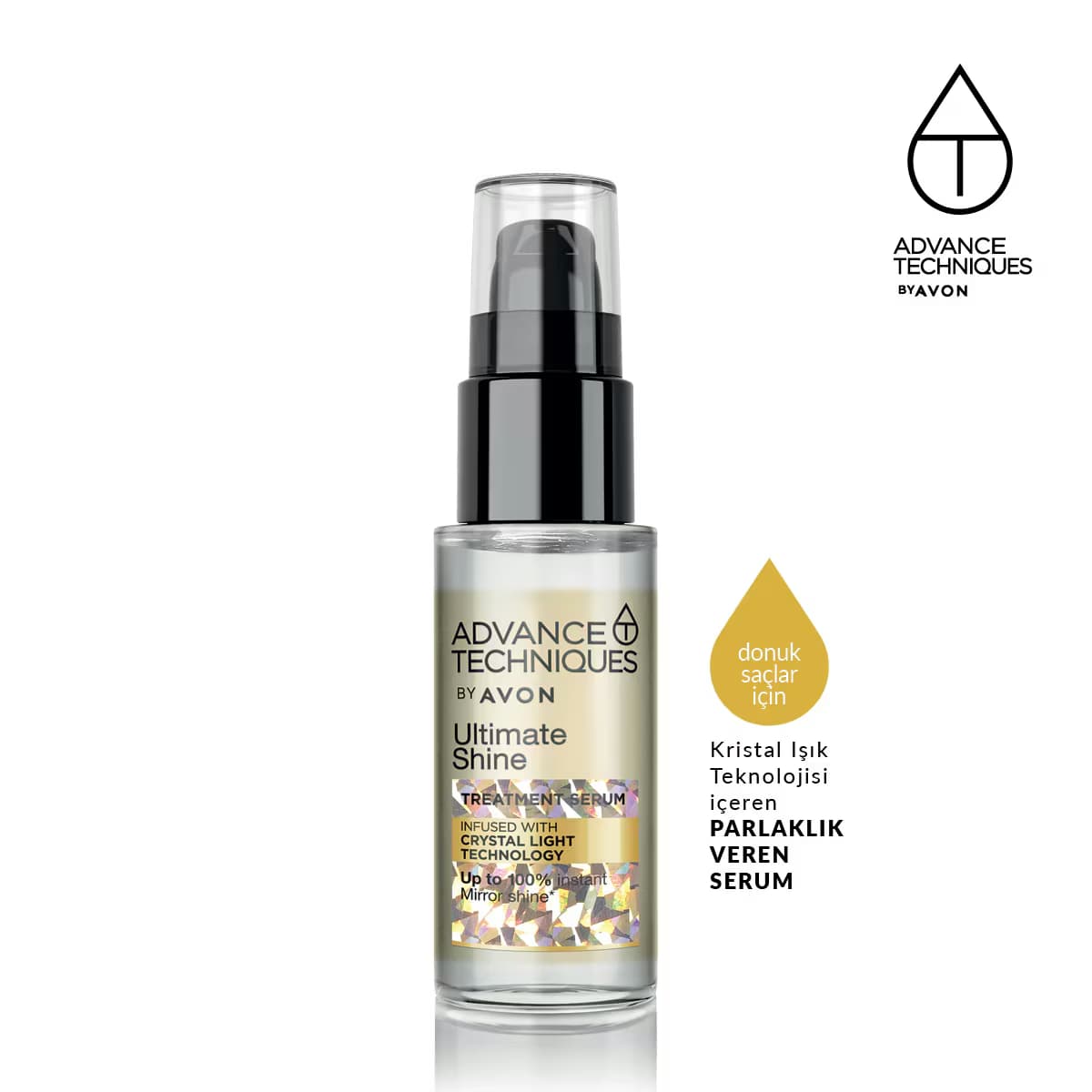 Avon Parlaklık ve Hafiflik Saç Serumu 30 ml