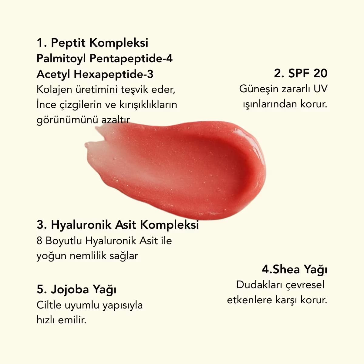 La Faé Watermelon Candy Peptide Lip Balm 4