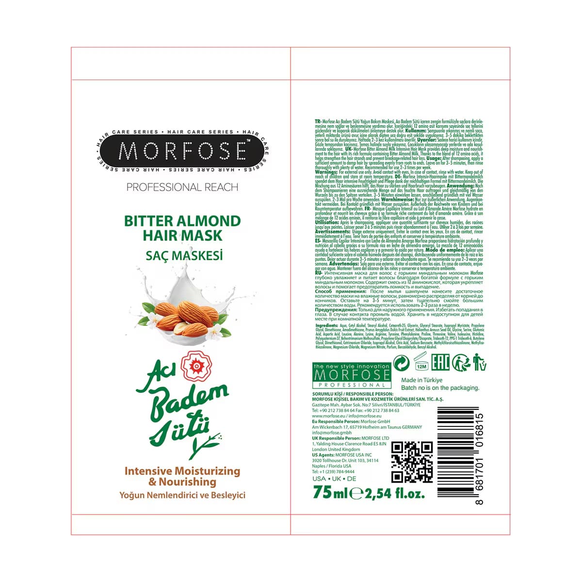 Morfose Saç Maskesi Acıbadem 75 ml 5