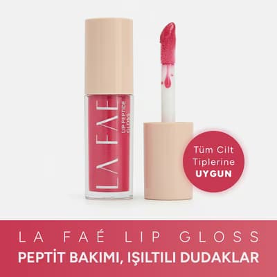 La Faé Lip Peptide Gloss Cotton Candy