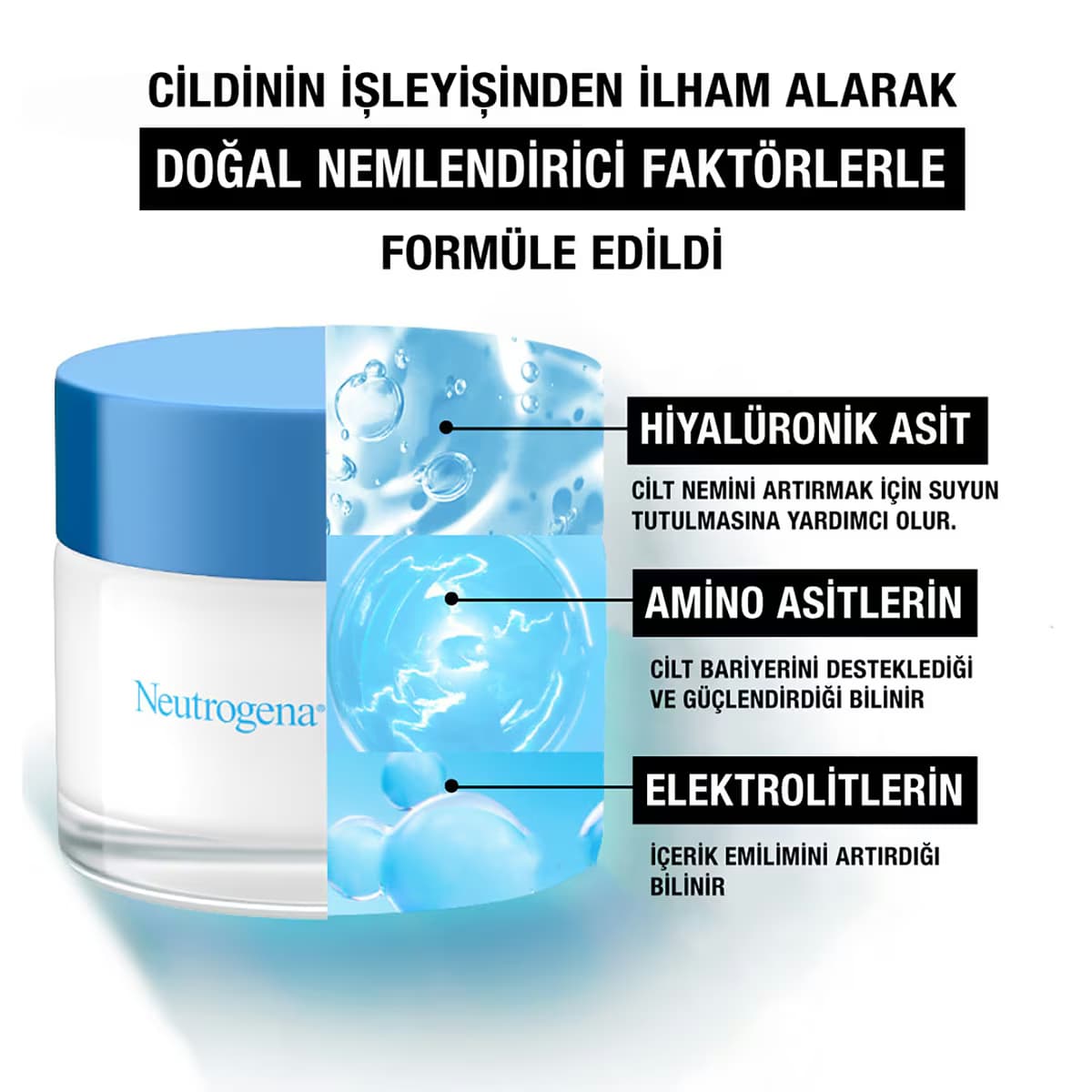 Neutrogena Hydro Boost Gece Kremi 50 ml 3
