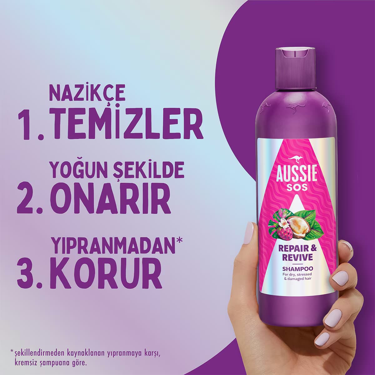 Aussie Sos Repair Revive Şampuan 500 ml 3