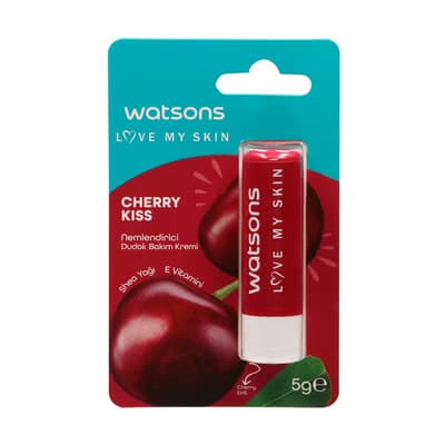 Watsons Dudak Bakım Kremi Cherry Kiss 5 g