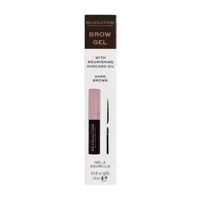 Revolution Brow Gel Dark Brown Kaş Jeli