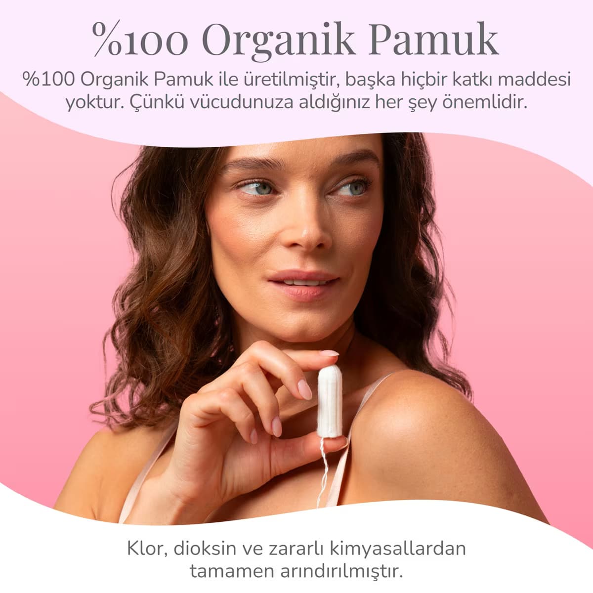 Enroush Organik Tampon Mini 16'lı 3