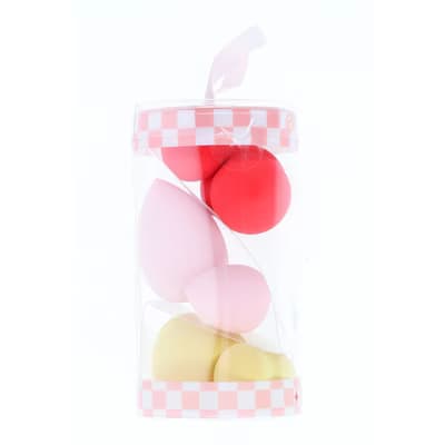 Miine Cherry Pop Makyaj Süngeri Seti 6'lı