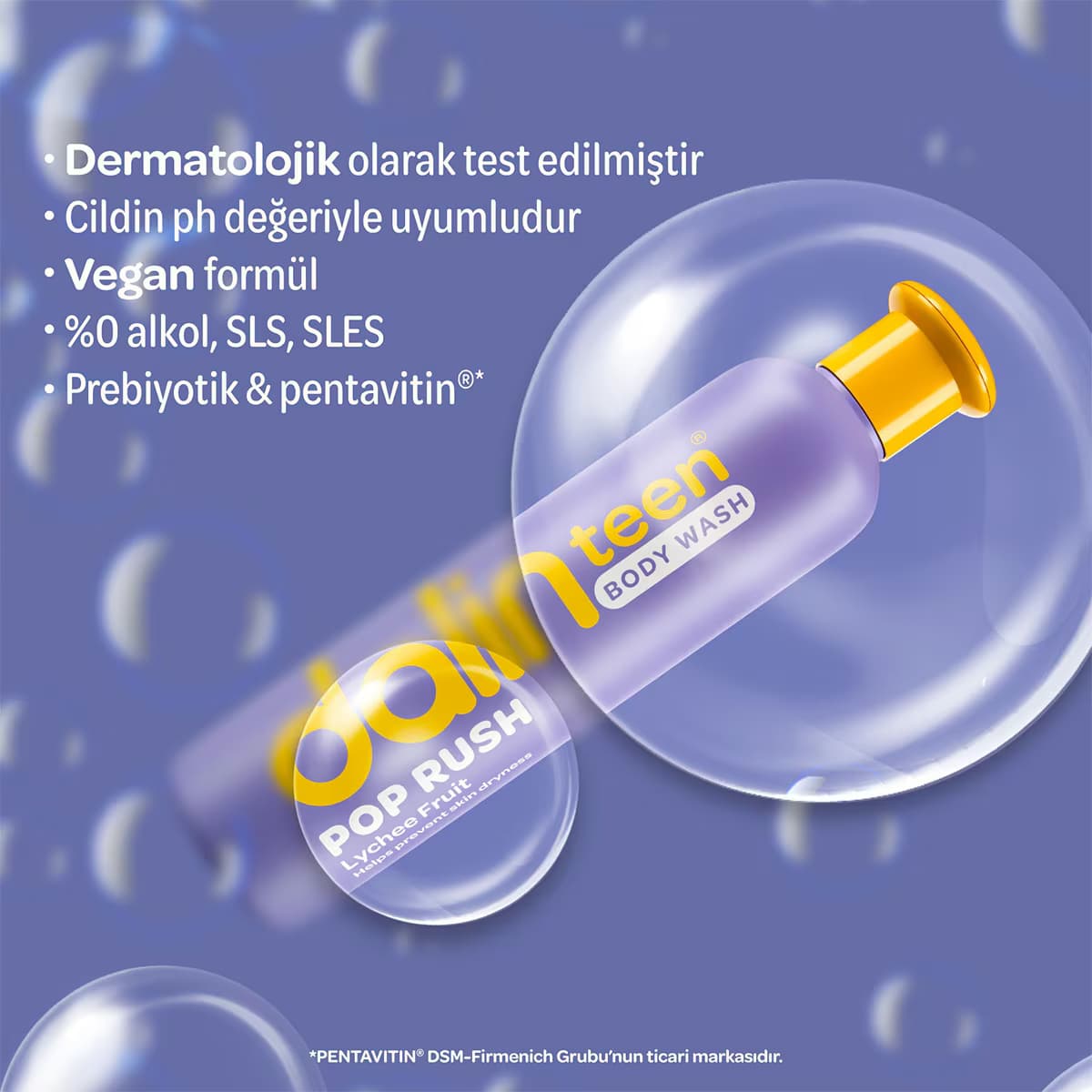 Dalin Teen Pop Rush Duş Jeli 190 ml 4