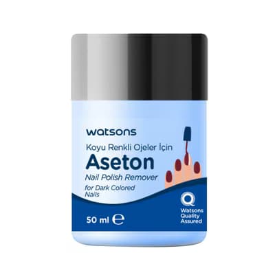 Watsons Koyu Renk Ojeler İçin Aseton 50 ml