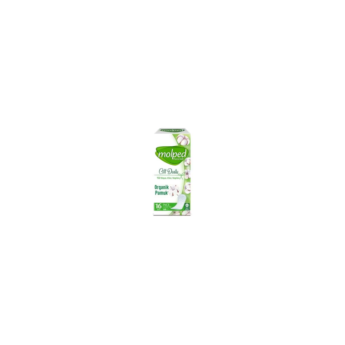 Molped Pure ve Soft Günlük Ped 16 Adet 3