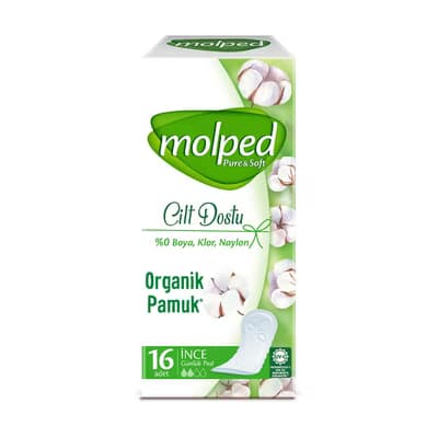 Molped Pure ve Soft Günlük Ped 16 Adet