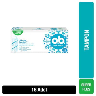Ob Tampon Super 16 Adet