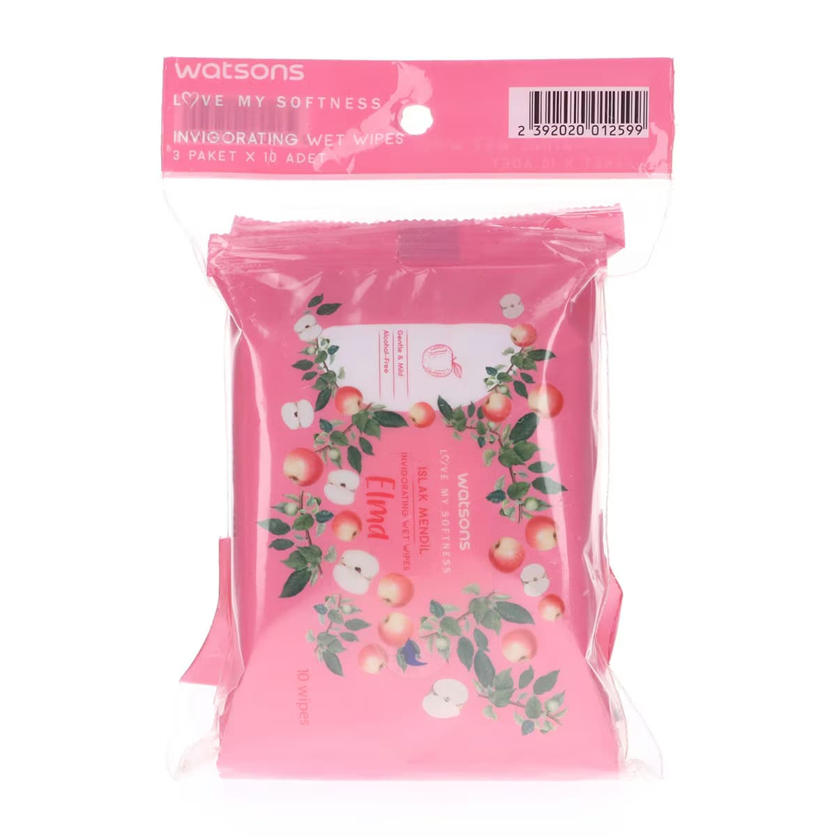 Watsons Islak Mendil Elma 3x10 Adet 2